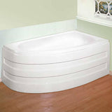 Duravit Bathtub Marina 160x90 cm With Front Panel