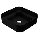 Sanipure Evona Wash Bowel 39x39 cm Black