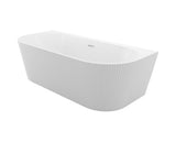 Sanipure Flute seamless Bathtub 170x80x60 cm