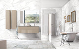 Porcelain Galaxy White Glossy 120x60 cm From Gemma