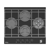 Purity Built-in Gas hob 4 burners 60 cm Black