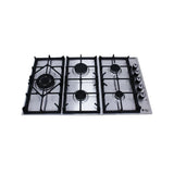 Purity Built-In Gas Hob 5 Burners 90cm Silver