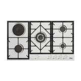 Purity Built-In Gas Hob 4+1 Burners Electric 90cm Silver