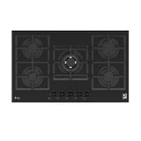 Purity Built-In Gas Hob 5 Burners 90cm Black