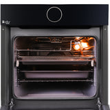 Purity Built in Full Electric Digital Oven 60 cm Black