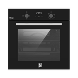 Purity Built in Gas Oven 60 cm Black 65 Liters