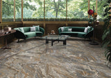 Porcelain Verano Brown Glossy 120x60 cm From Gemma