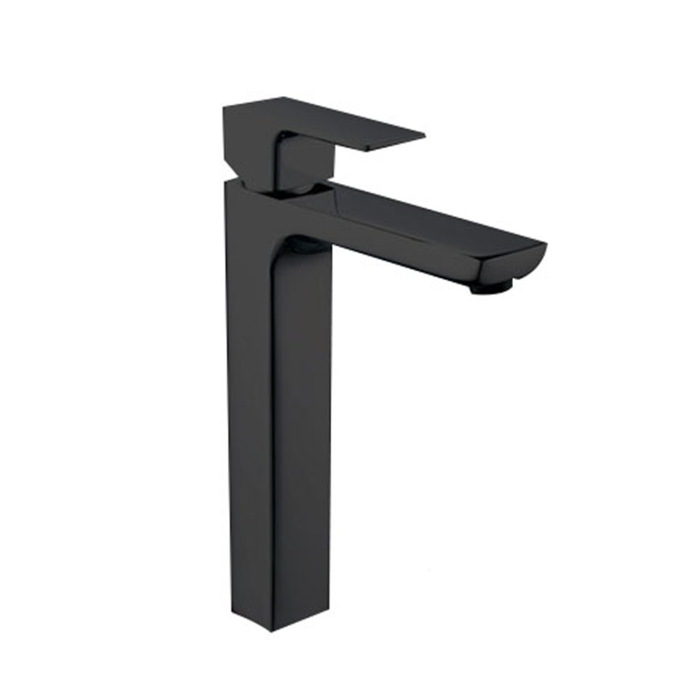Lutz Marx High-Neck Basin Mixer Black
