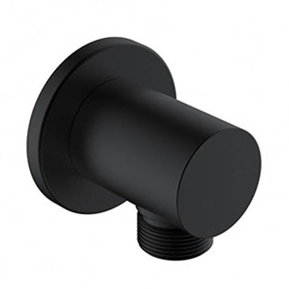 Lutz Circular Outlet Elbow Chrome