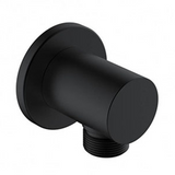 Lutz Circular Outlet Elbow Chrome