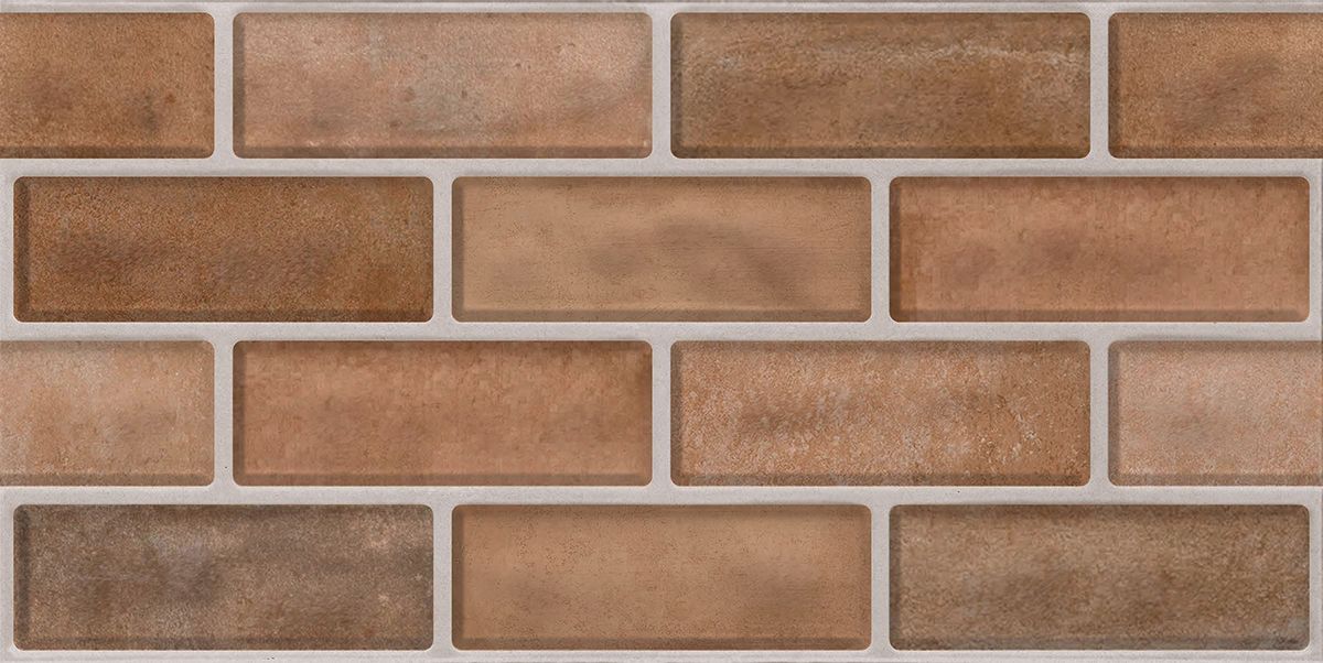 Ceramic ART FLORANCE BRICK BROWN matt 30x60 cm
