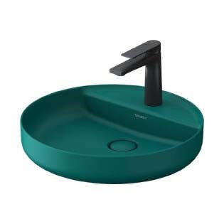 Duravit Vitrium Counter Top Wash Basin with Tap Hole 46cm Gray
