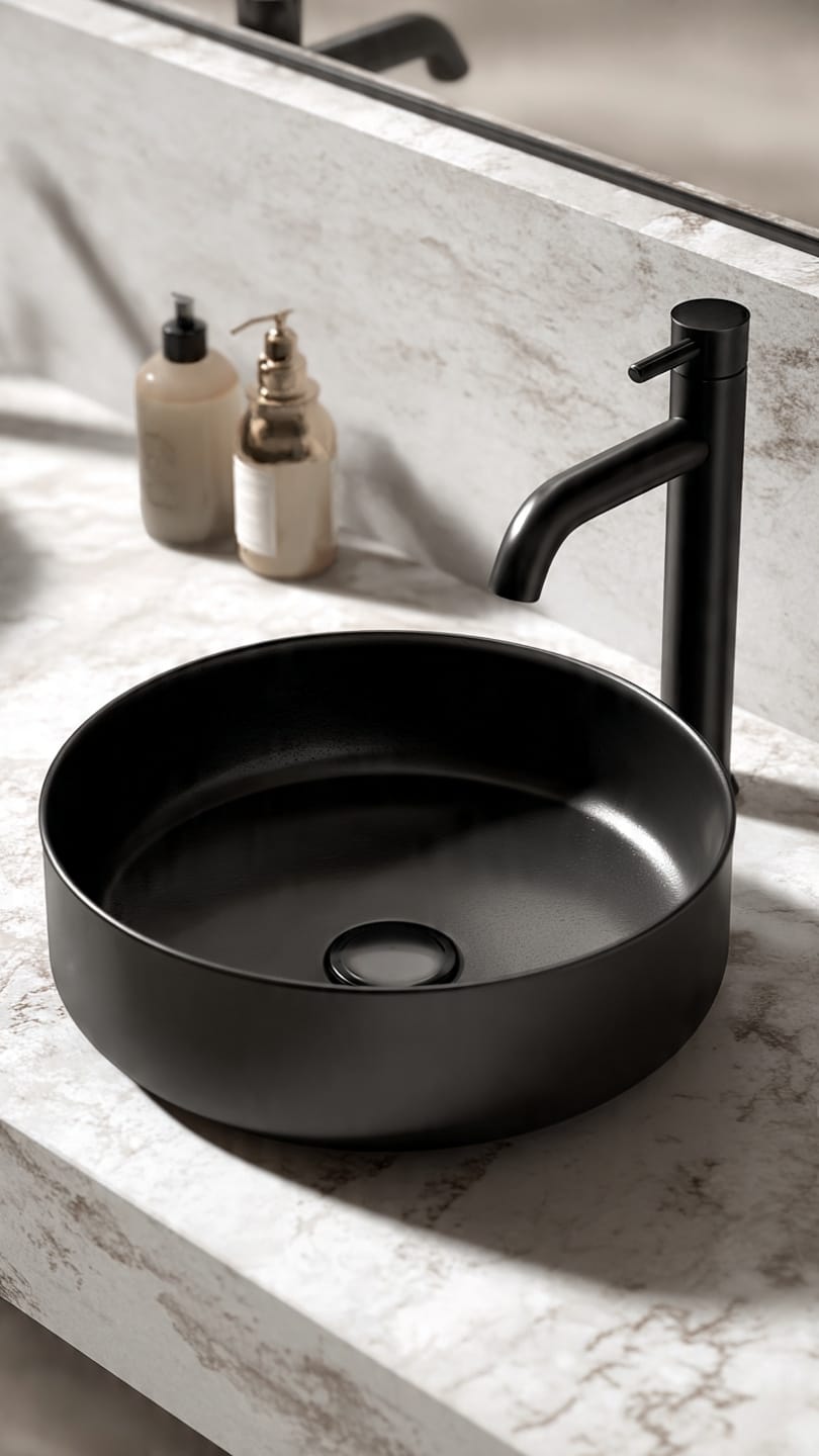 Villeroy & Boch Subway Over Top Wash Basin 44 cm Black