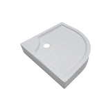 Ideal Standard Corner Tray With Panel 80 X 80 90x90 cm