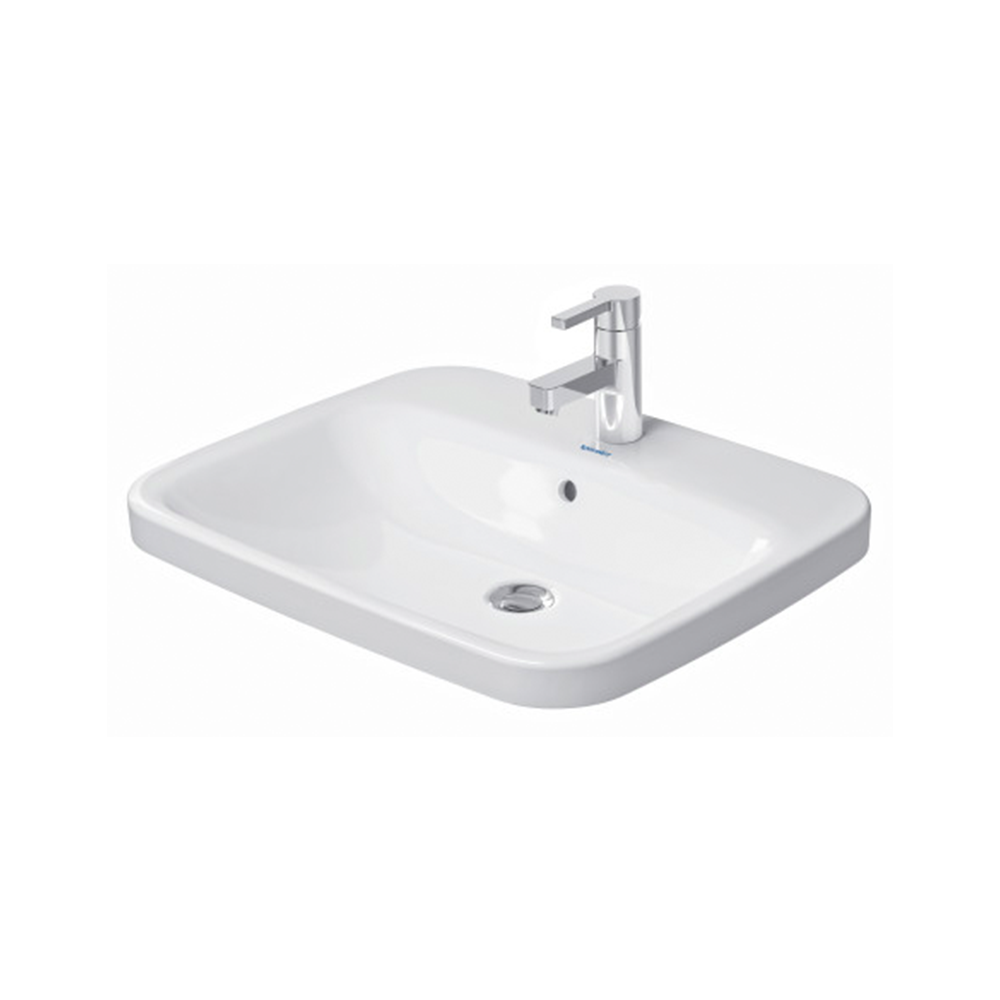 Duravit Bathroom Basin DuraStyle White Over Counter Top Rectangle 56x45.5 cm