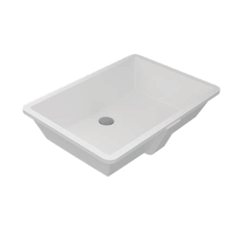 Sanipure Sirius Under counter Rectangle Bathroom Basin 60×40 cm