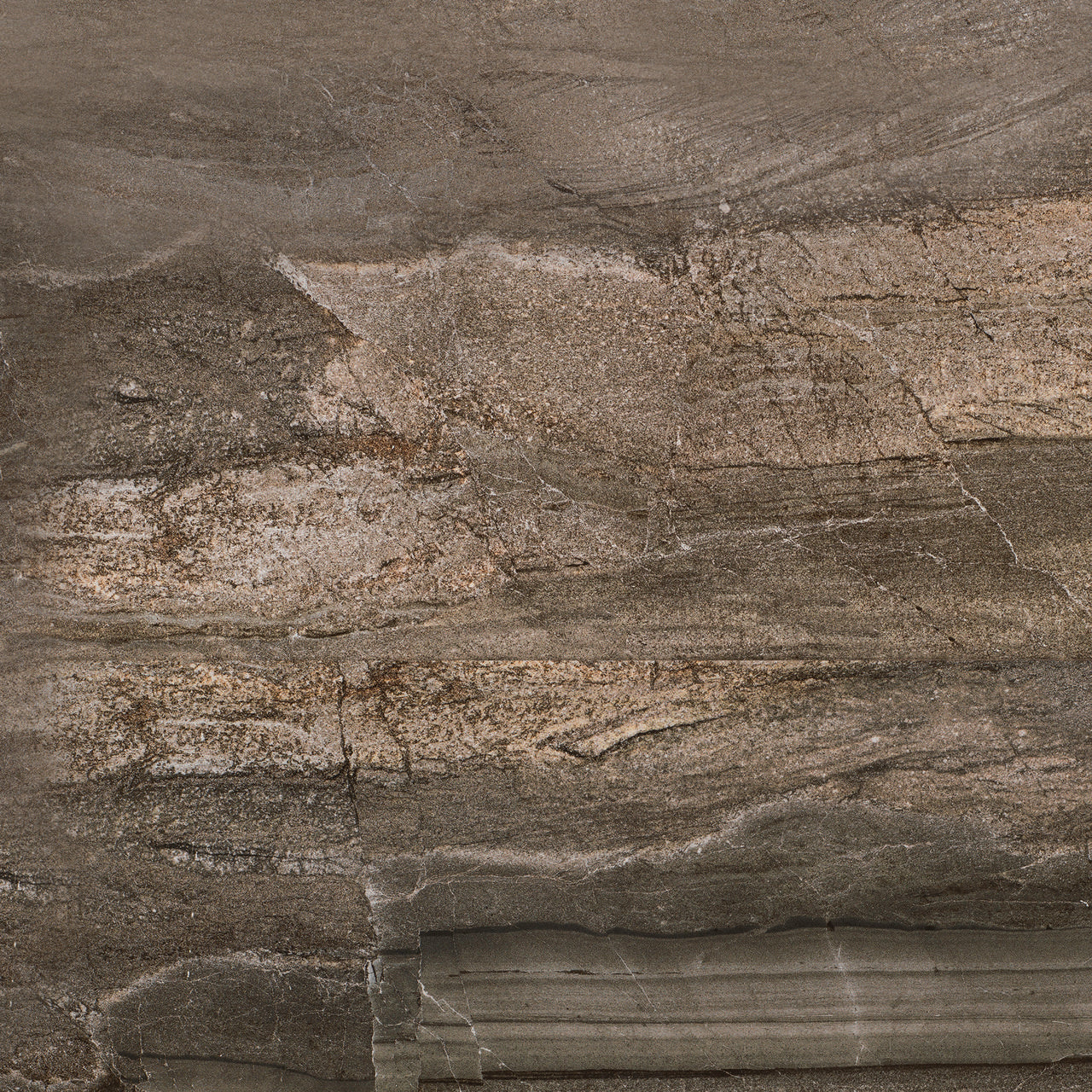 Ceramic gemma Chateau Dark Grey glossy 60*60 cm