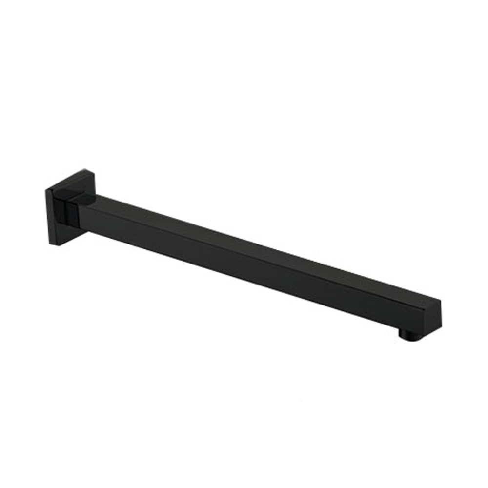 Lutz Shower Arm 25 cm Black