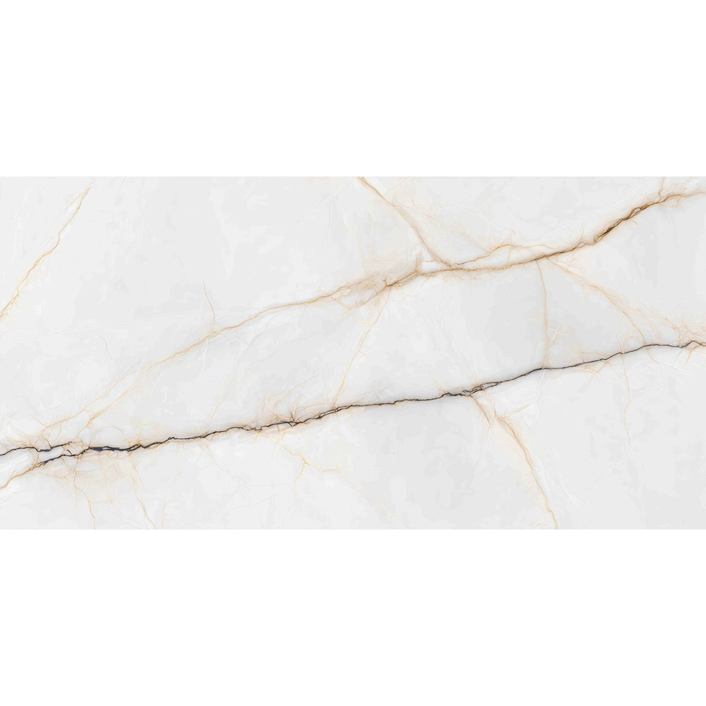 Ceramic 700/17 White Glossy 120x60 cm From Granito