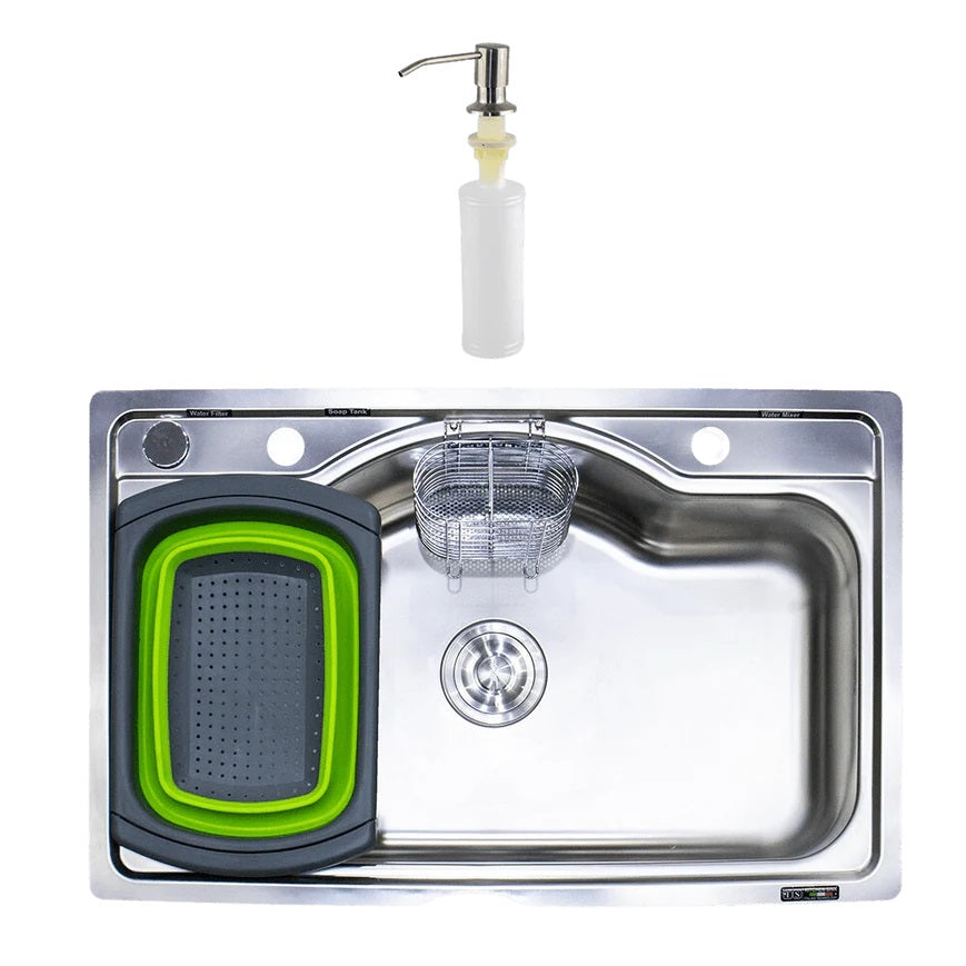 Stainless Steel Kitchen Sink Ts Size 70 45