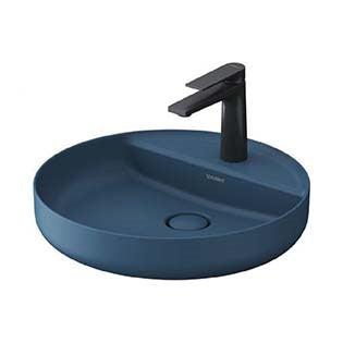 Duravit Vitrium Counter Top Wash Basin with Tap Hole 46cm Gray