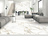 Porcelain Amelia White Glossy 120x60 cm From Gemma