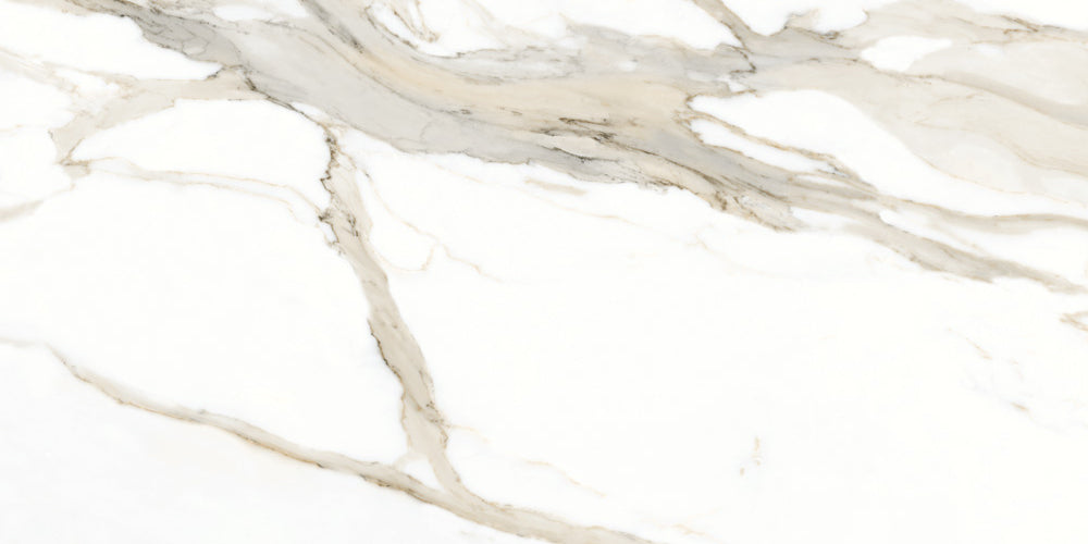 Porcelain Amelia White Glossy 120x60 cm From Gemma