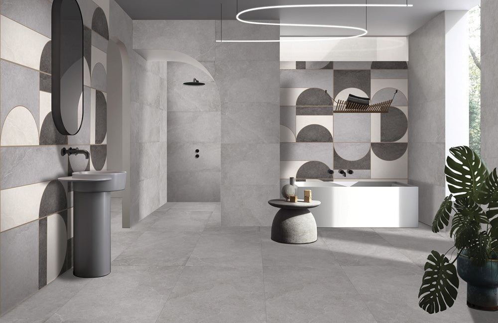 Porcelain Aurora Grey Matt 120x60 cm From Gemma