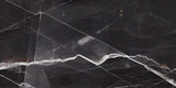 Porcelain Cleopatra Calcata Black glossy 120x240 cm 8 mm