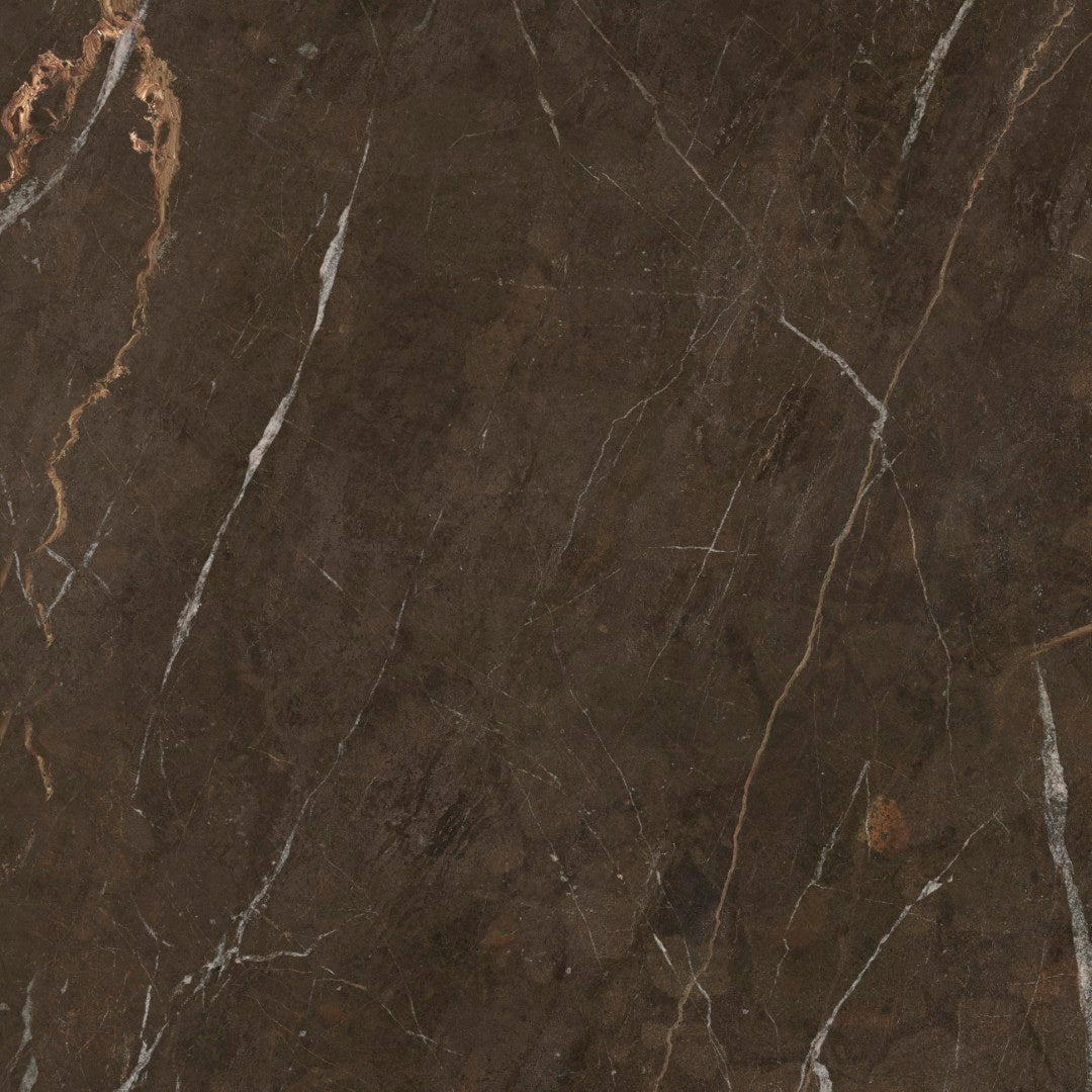 Porcelain Cleopatra Bronze Glossy 120x120 cm 8 mm