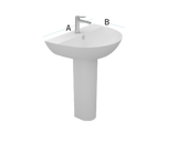 Sanipure Titan Washbasin 70 cm