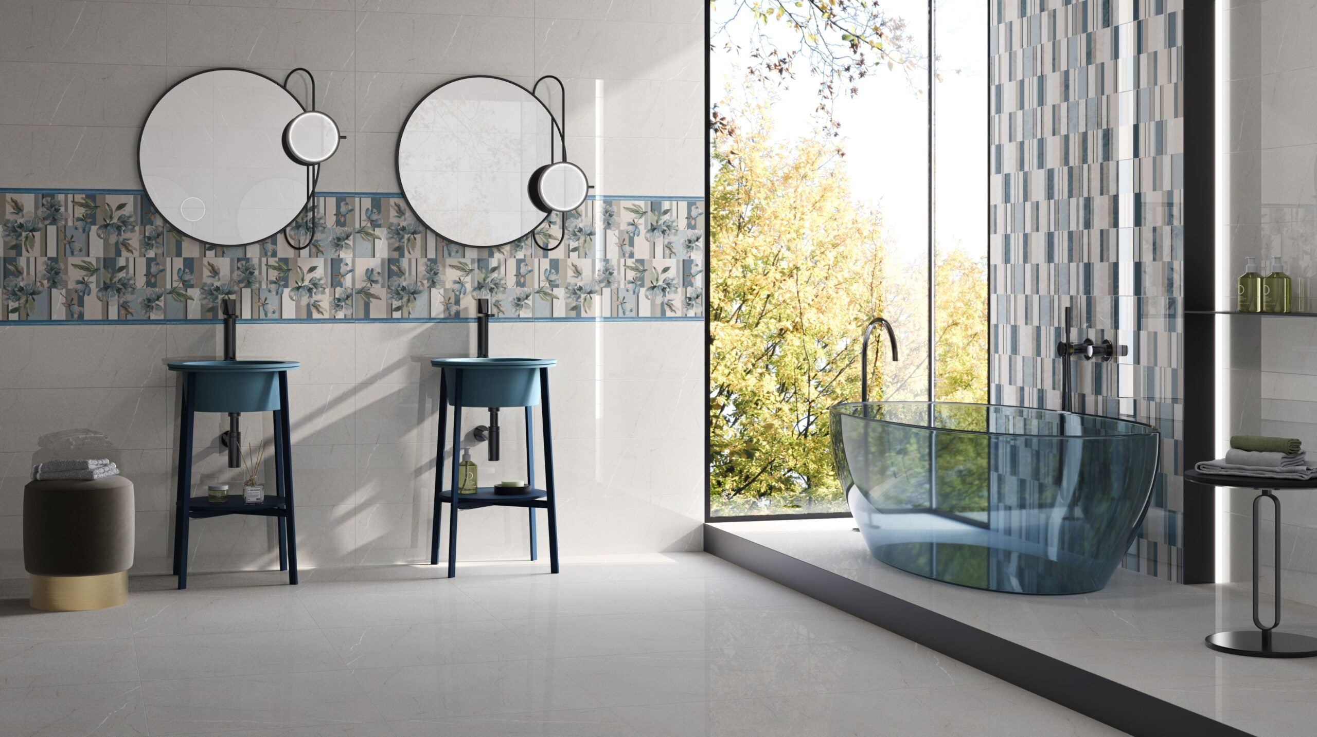 Ceramic Infinity 25x75 cm Wall Ceramic From Cleopatra