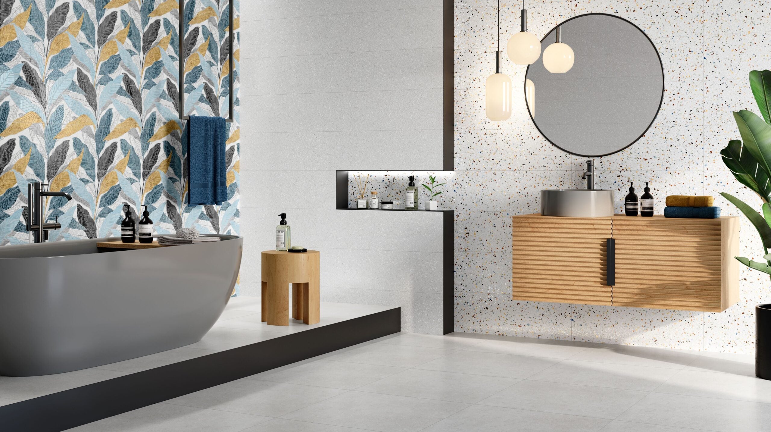 Ceramic Fortuna 25x75 cm Wall Ceramic From Cleopatra