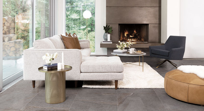 Ceramic gemma Cordoba Dark Grey matt 60*60 cm