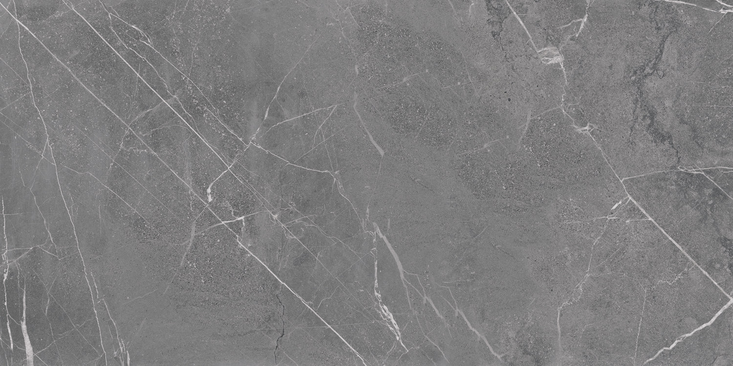 Porcelain Cosmos Dark Grey Glossy 120x60 cm From Gemma