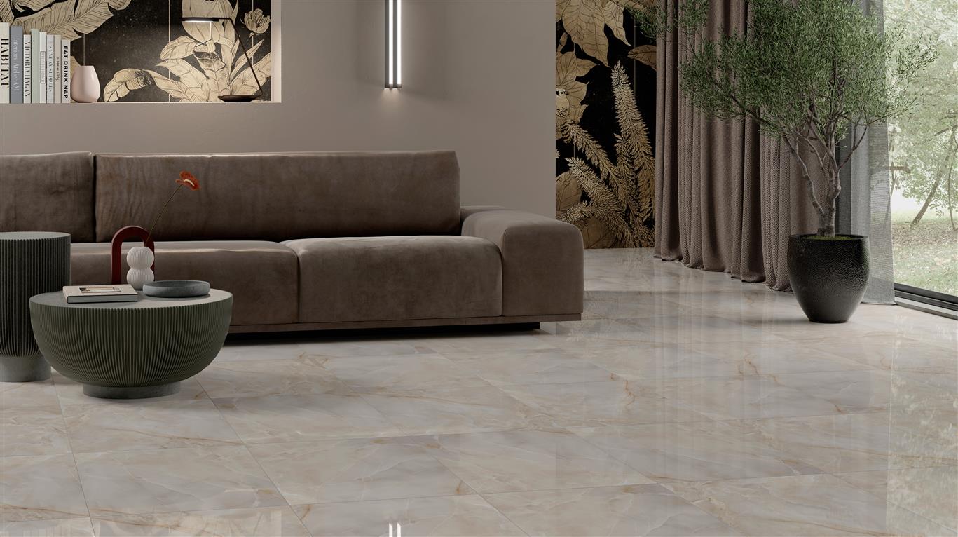 سيراميك كليوباترا سيلفا لامع 60×60 سم قطع ليزر