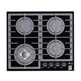 مسطح غاز بيورتي بلت ان 4 شعلة 60 سم اسود