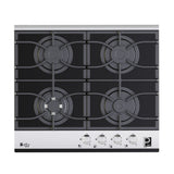 Purity Built-in Gas hob 4 burners 60 cm Black
