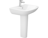 Sanipure Libra Washbasin 60 cm White