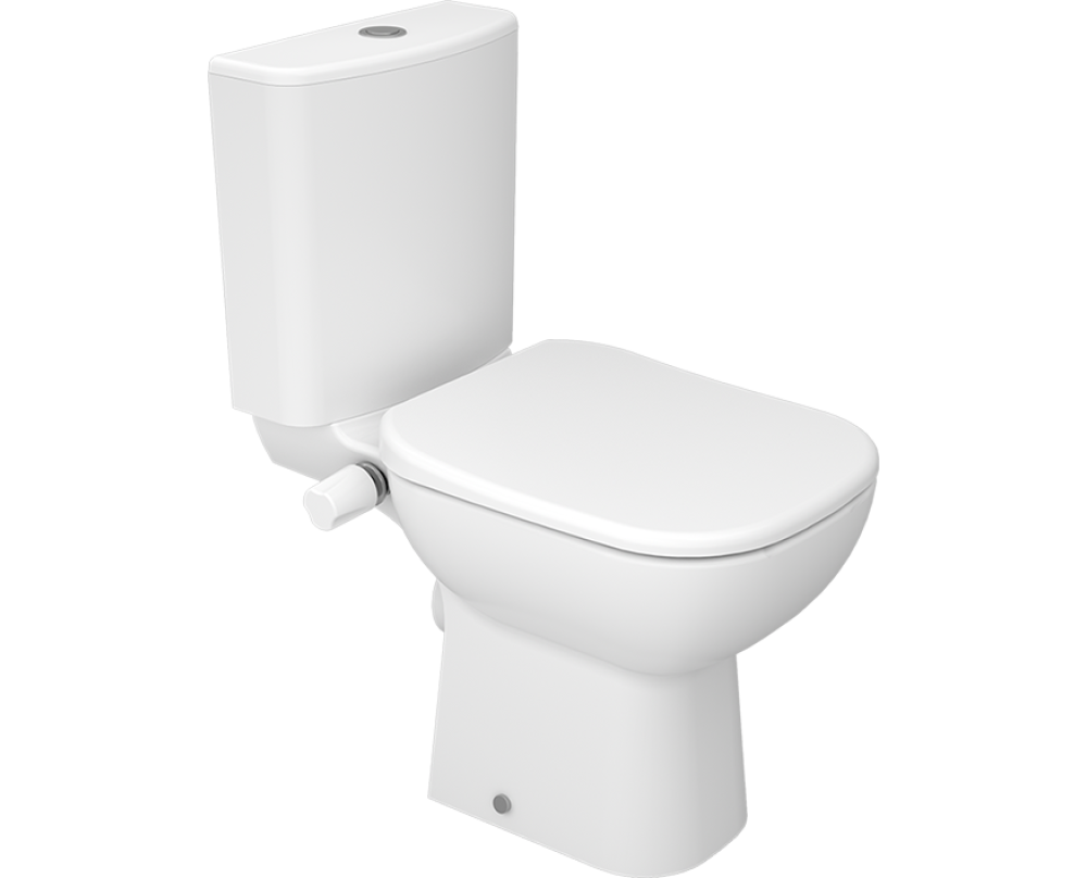 Sanipure Libra Floor stand Toilet seat White