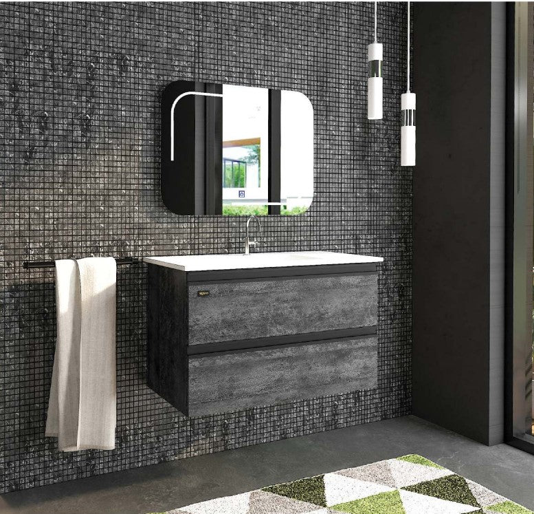 Beroia Furniture Unit with Washbasin 80×46 Cm Padova