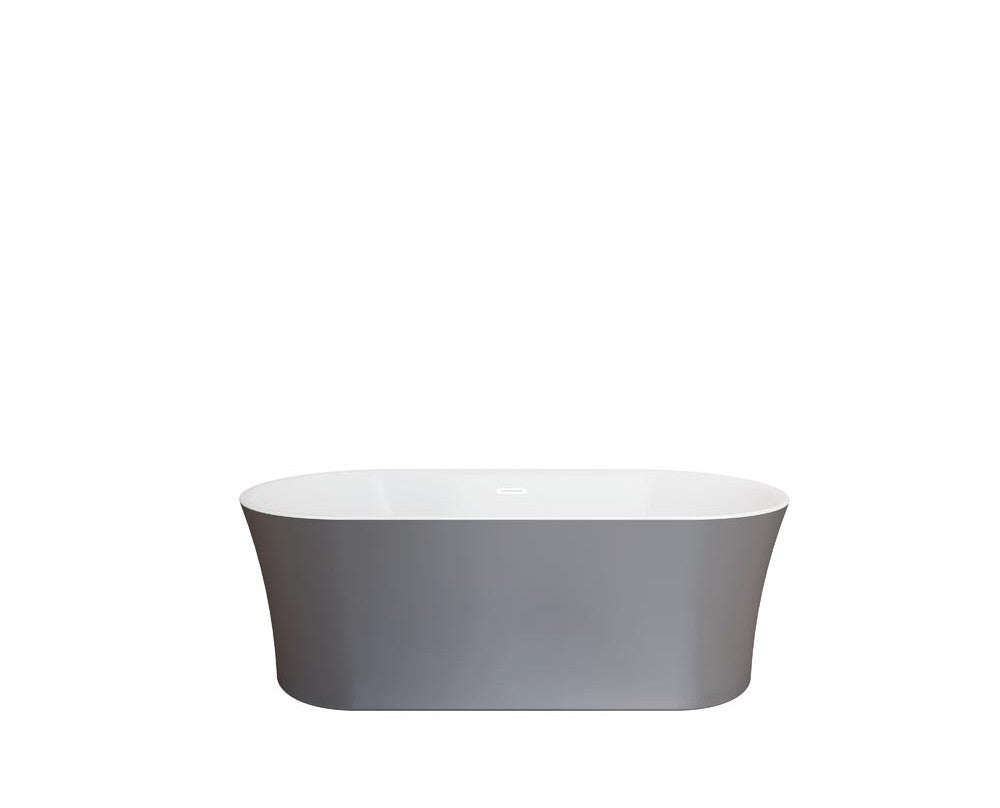 Sanipure Pavilion seamless Bathtub 170x80x58 Cm