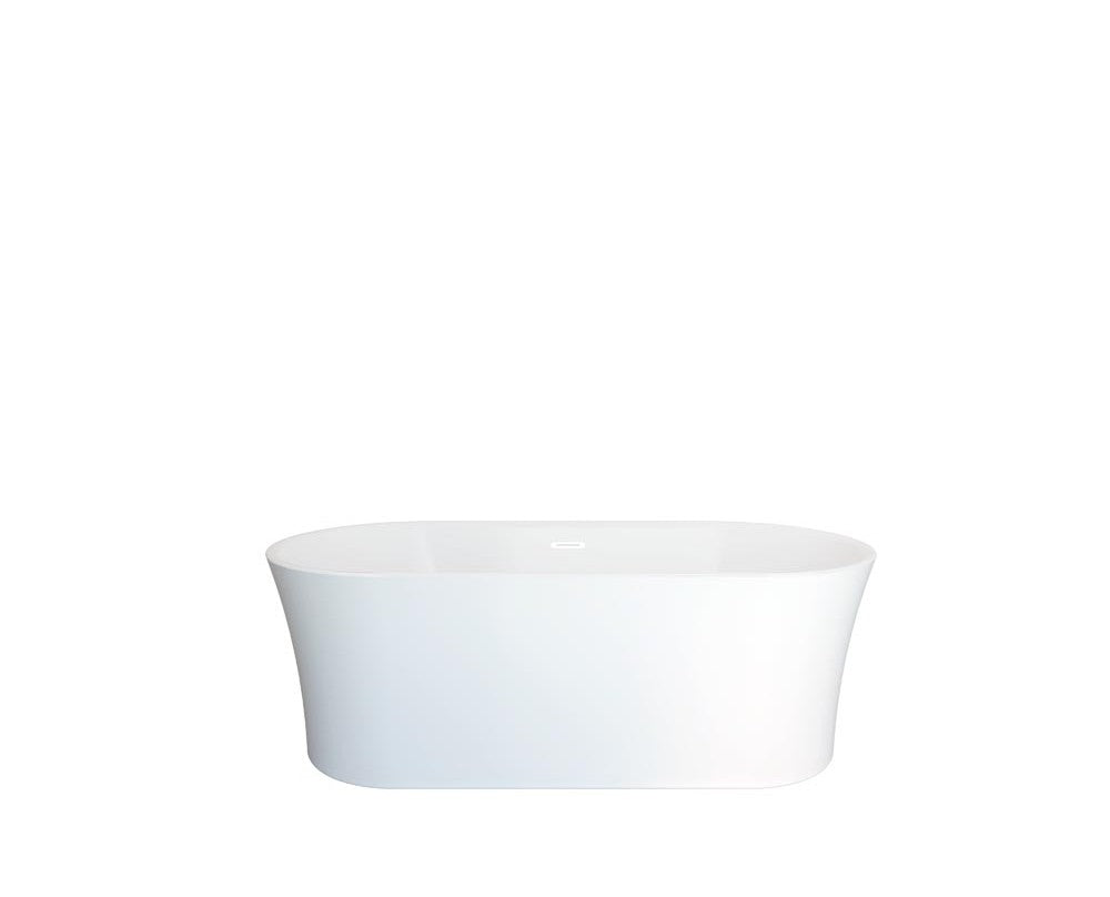 Sanipure Pavilion seamless Bathtub 170x80x58 Cm