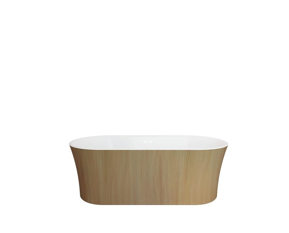 Sanipure Pavilion seamless Bathtub 170x80x58 Cm