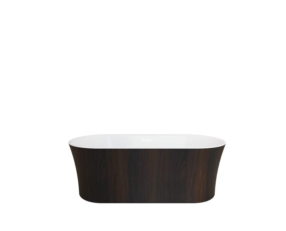 Sanipure Pavilion seamless Bathtub 170x80x58 Cm