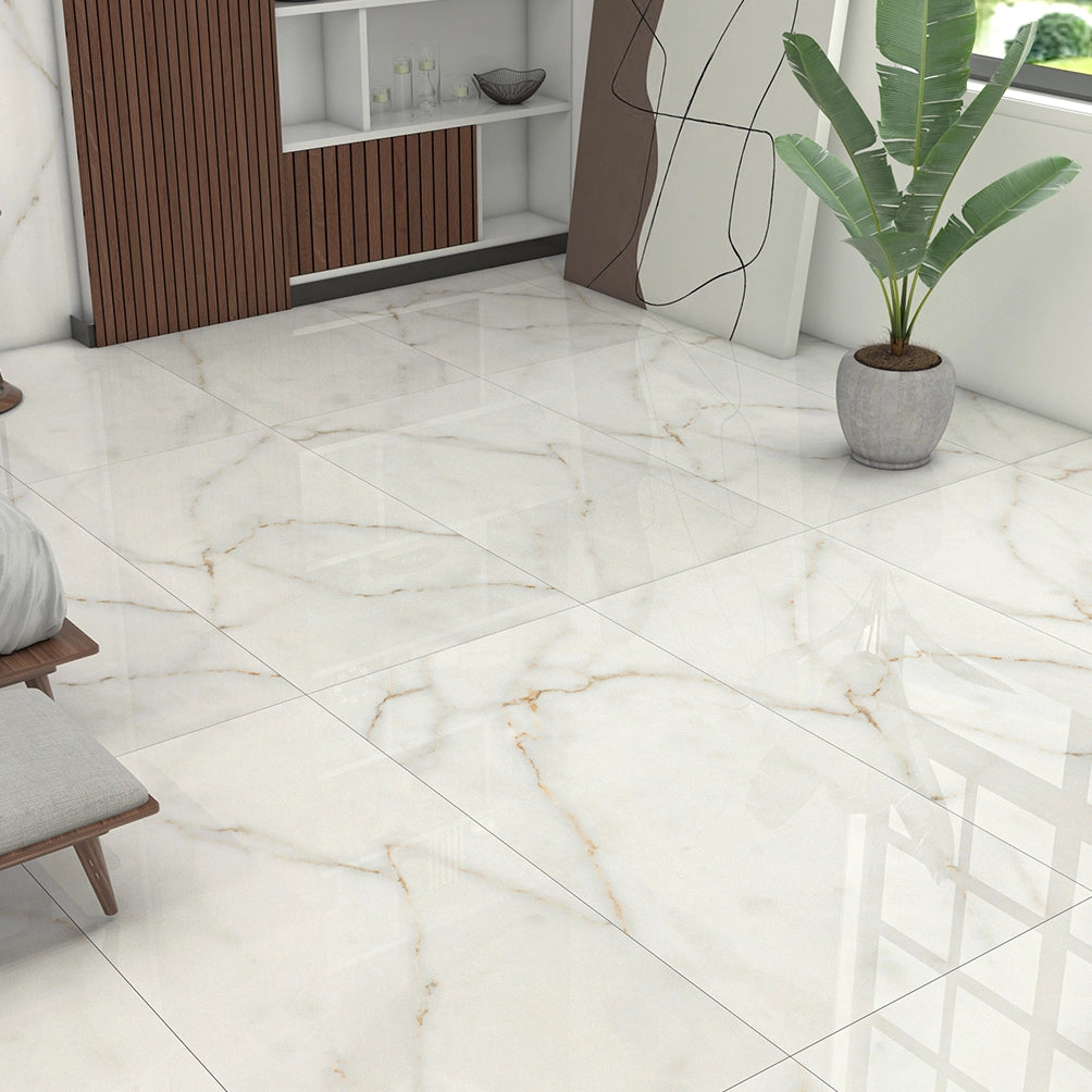 Ceramic 700/16 Glossy White 120x60 cm From Granito