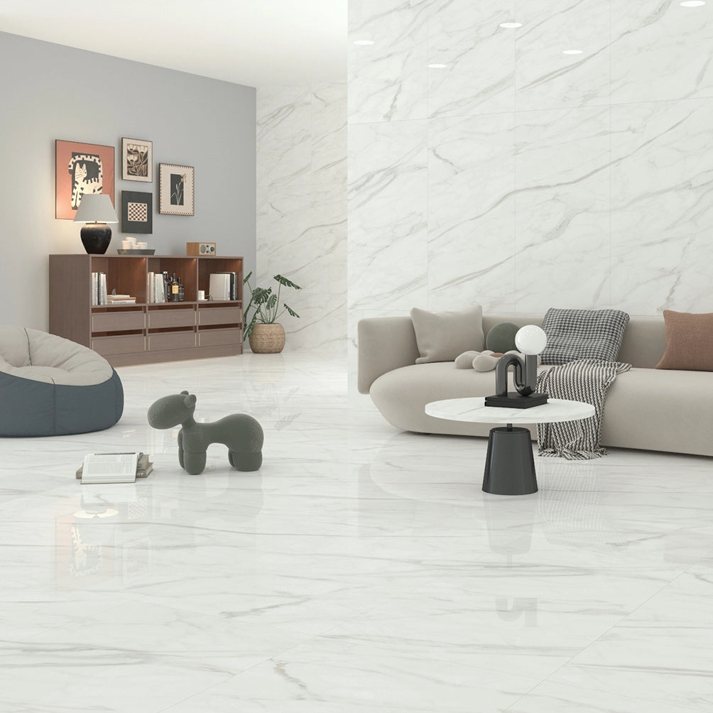 Ceramic 700/45 White Glossy 120x60 cm From Granito