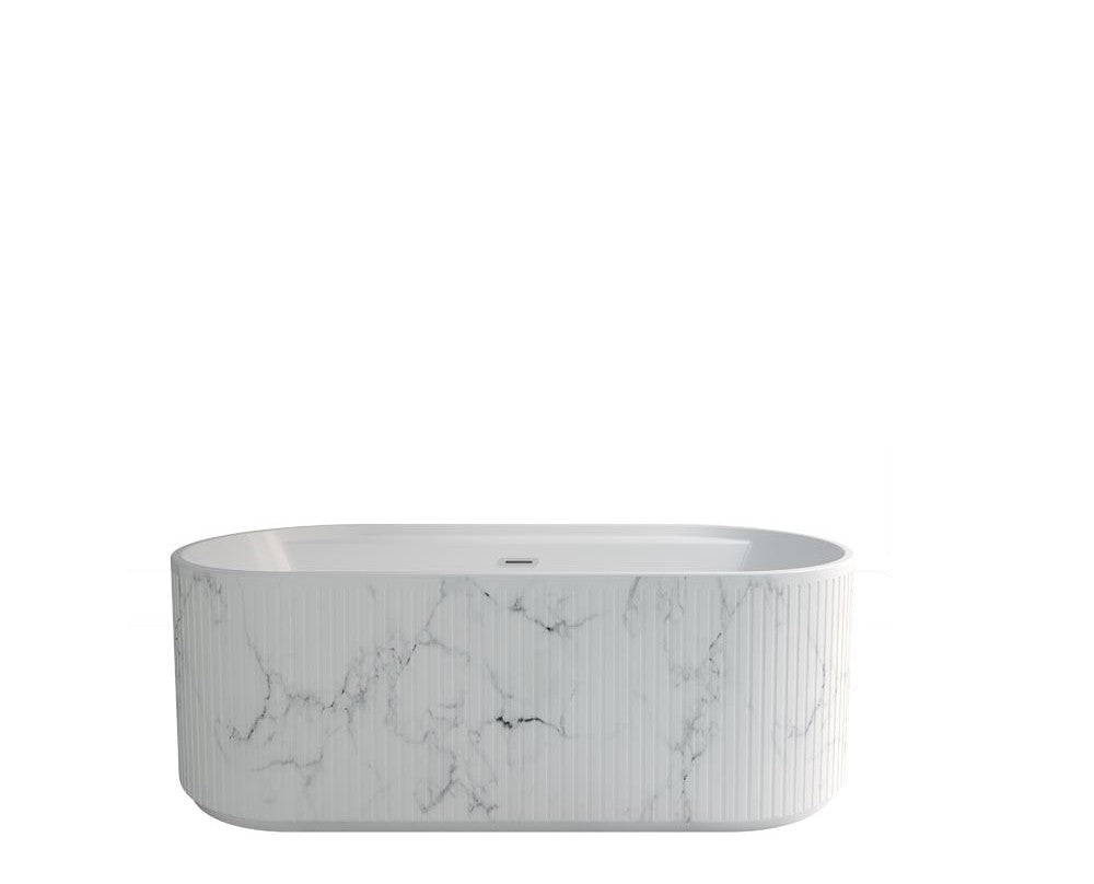 Sanipure Romano Seamless Bathtub 180/80 60cm