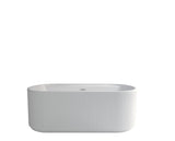 Sanipure Romano Seamless Bathtub 180/80 60cm