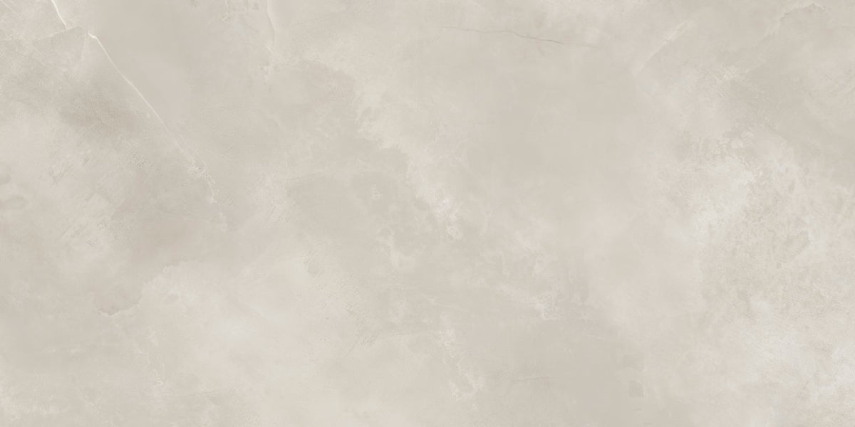 Porcelain Cleopatra Soft Cloud Glossy 120x60 cm Grey